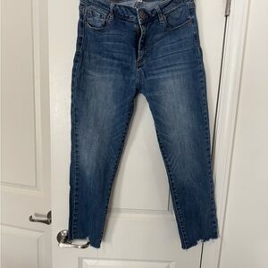 Ashley Mason Raw Hem Jeans